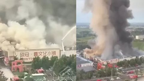 临淄硕冠酒店火灾